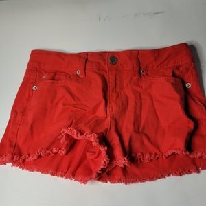Juniors Size 11 Red Shorts